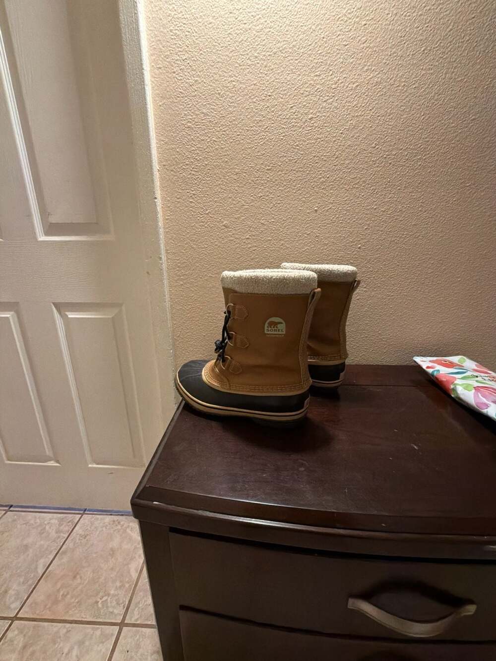Sorel Waterproof Winter Boots Tan and Black